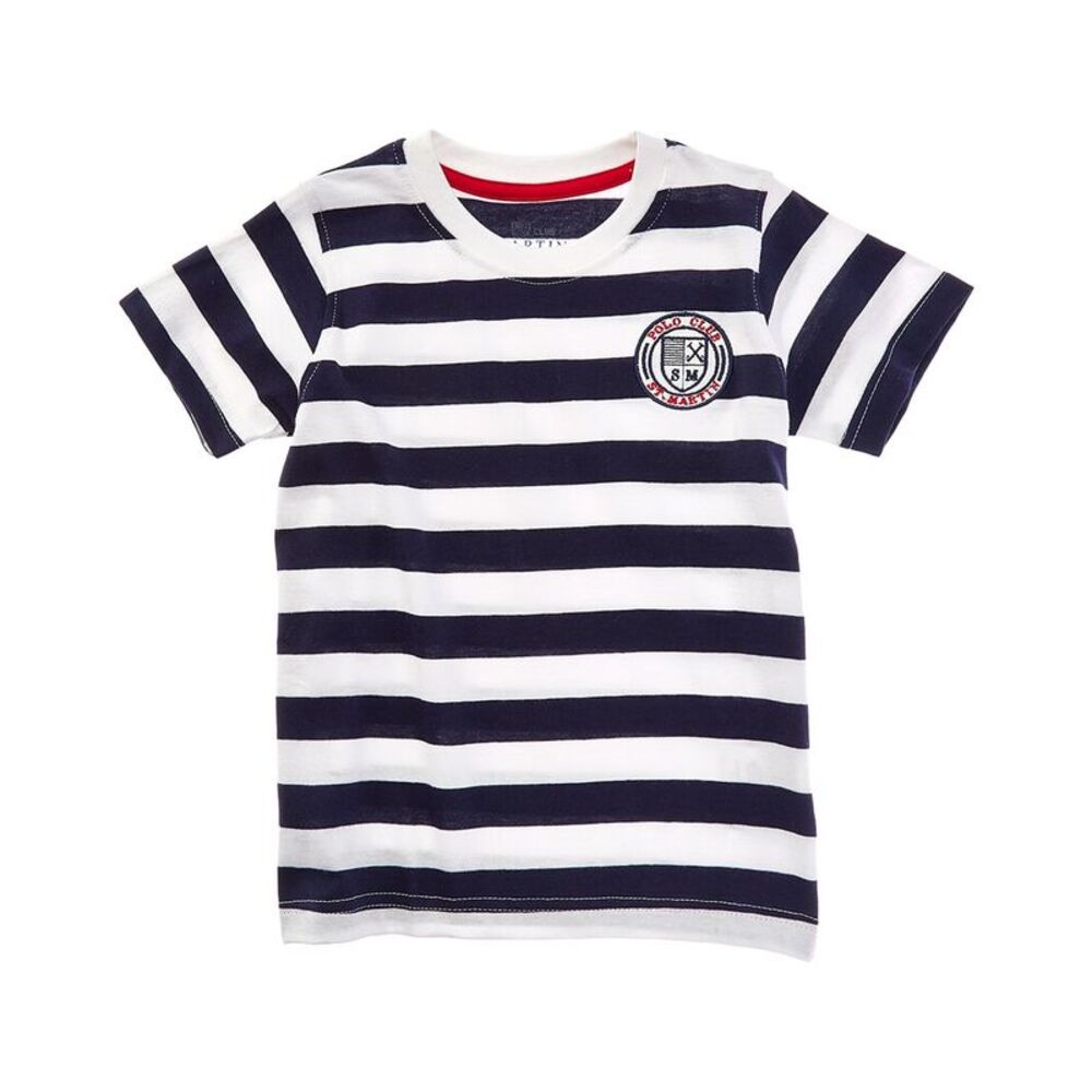 Polo Club St. Martin Boys Crewneck T-Shirt, Blue